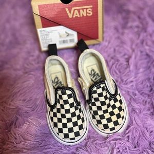 Vans Slip On checkerboard shoes